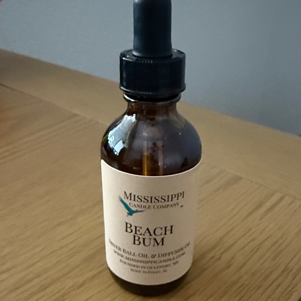 Mississippi Candle Company Beach Bum Diffuser Oil & Dryer Ball Oil